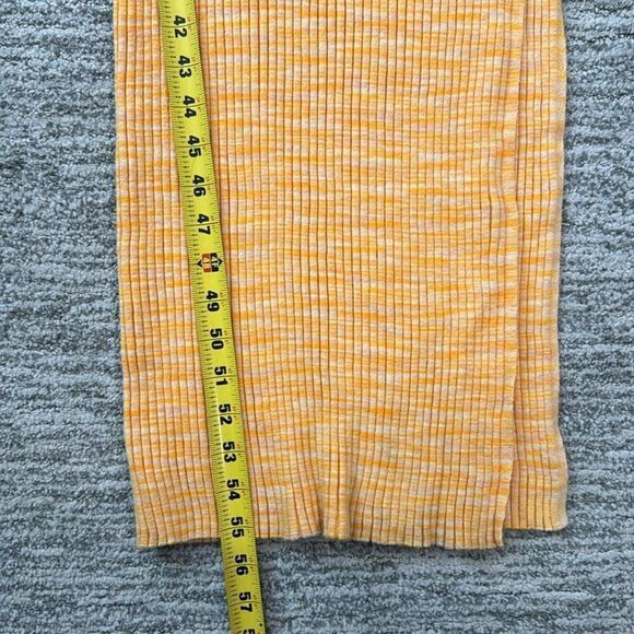NWT L*Space Destination Knit Ribbed Apricot Bodycon Maxi Dress Medium Revolve - Picture 10 of 14